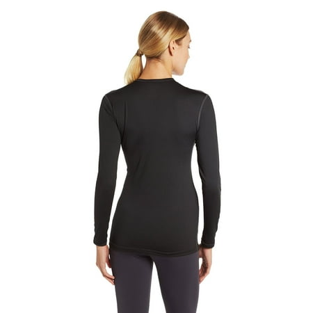 Cranberry X-Large 49AXLCB ColdPruf Womens Premium Performance Single Layer Long Sleeve Crew Neck Top